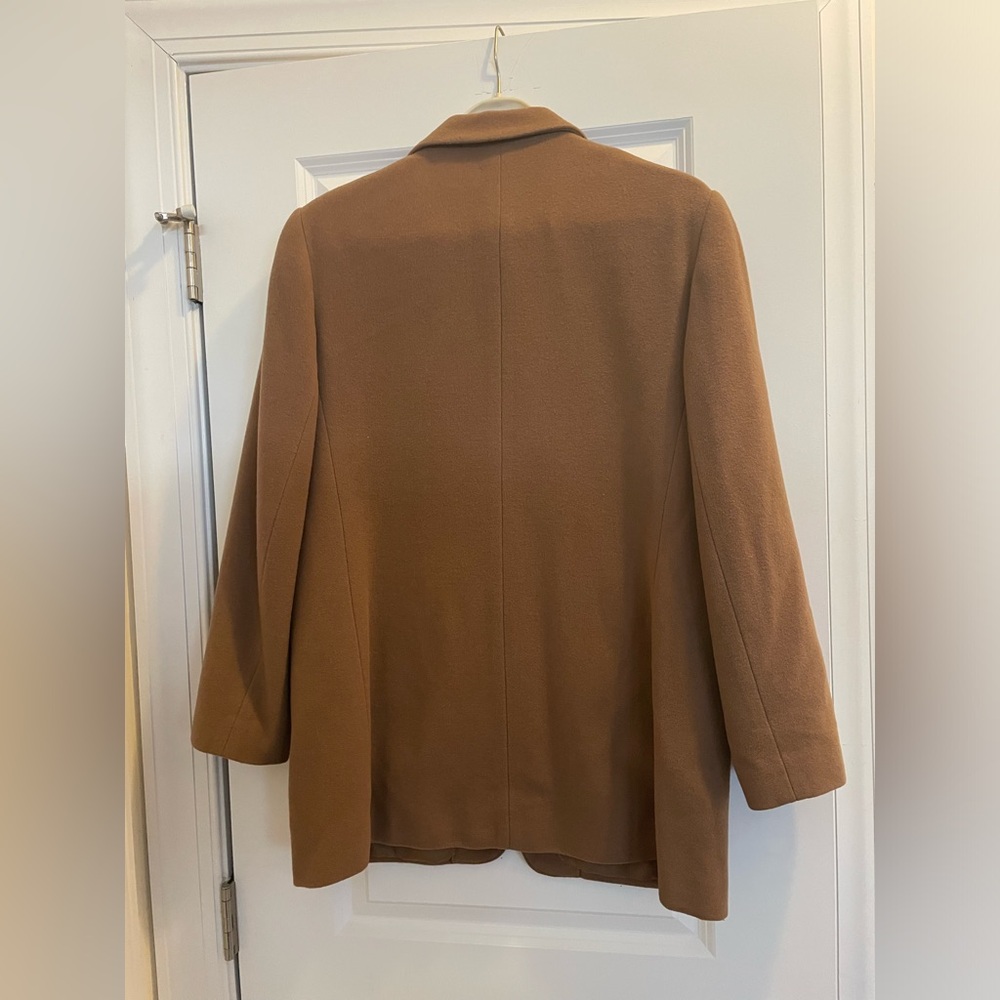 Harve Benard Camel Colored Wool Size 10 Jacket - Picture 4 of 4